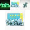 Action Luminous Smiski Figure Model Bathroom Toy Pvc Doll For Kids Decor Room