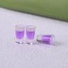 5Pcs Mini Dollhouse Cute Resin Juice Play Food Decorative Toys