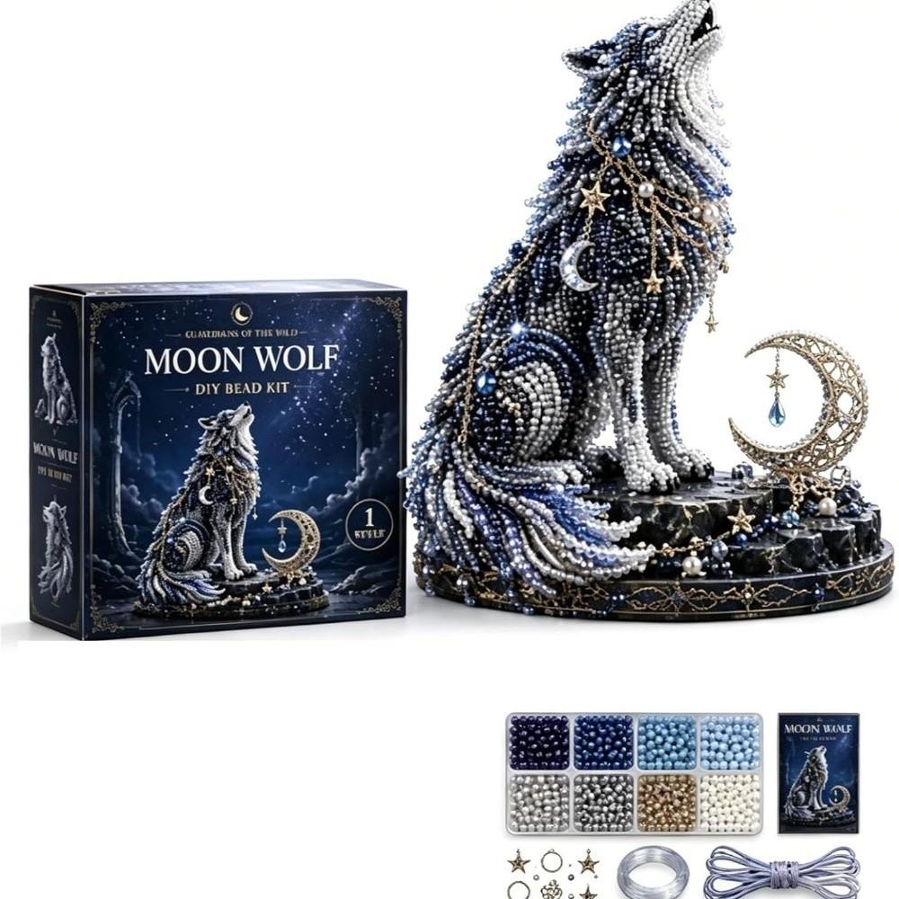 3D Design DIY Beadwork Craft Kit Animal Shape Animal Bead Set  Home Decor