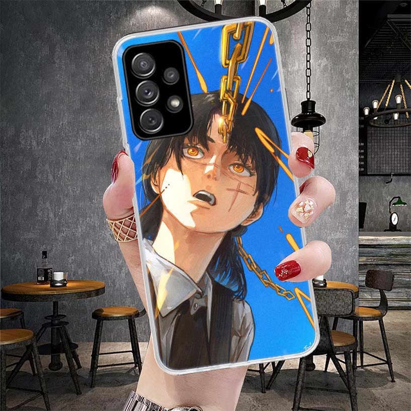 C-Chainsaw Mans Yoru War Devil Soft Phone Case For Samsung Galaxy S22 S23 S24 S25 Edge S26 Ultra S20 FE S21 Plus + Fundas Coque