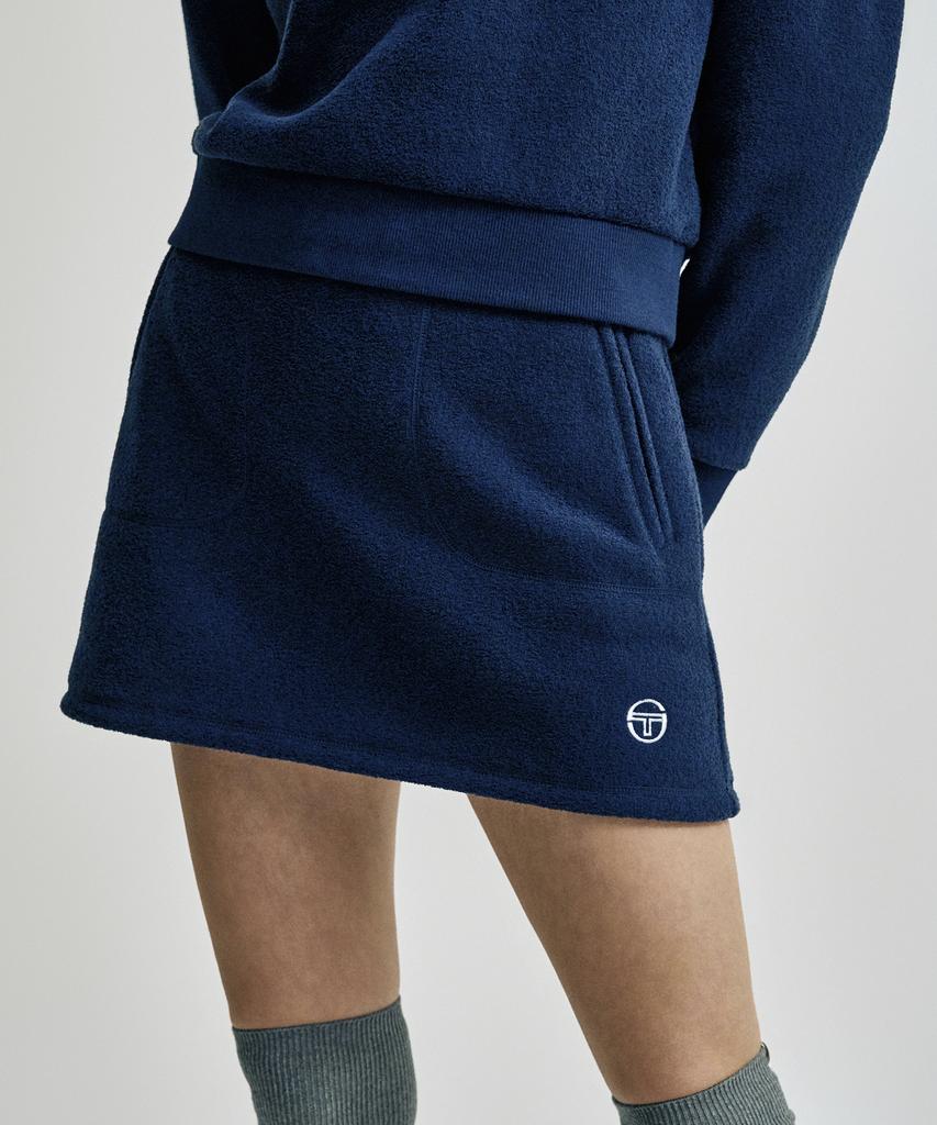 SERGIO TACCHINI W Mc Microfleece Skirt (Navy)