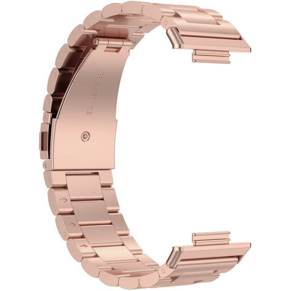 Edelstahlarmband für Huawei Watch Fit 2, Roségold