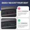 1Pair Seat Adjustment Button Compatible with Tesla Model 3/Y    2024, Seat Adjustment Button Cover Replacement, Replaces Part 1098842-00-D,