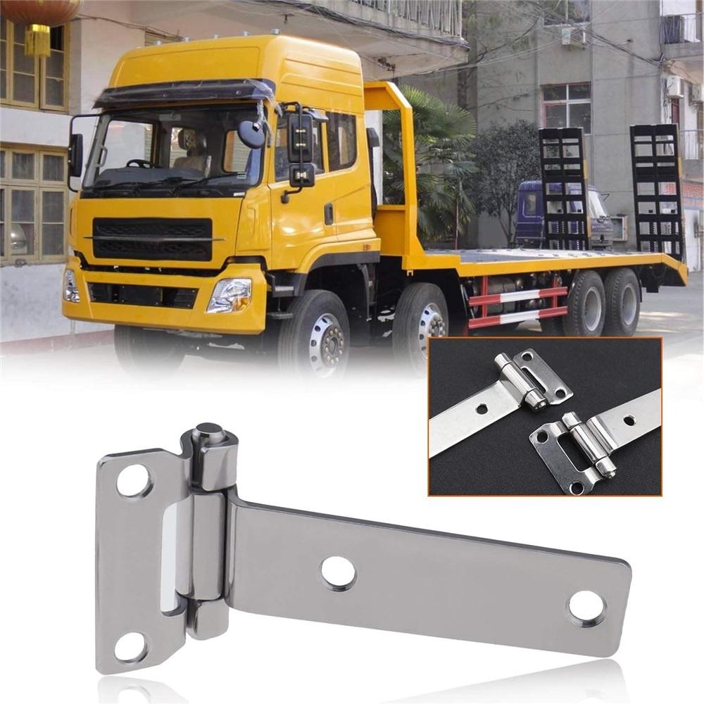  2 Piece T-Container Hitch Highly Polished Solid Forged 304 Stainless Steel T-Hitch 135x58mm For Trucks Vans RVs Trailers Accessories