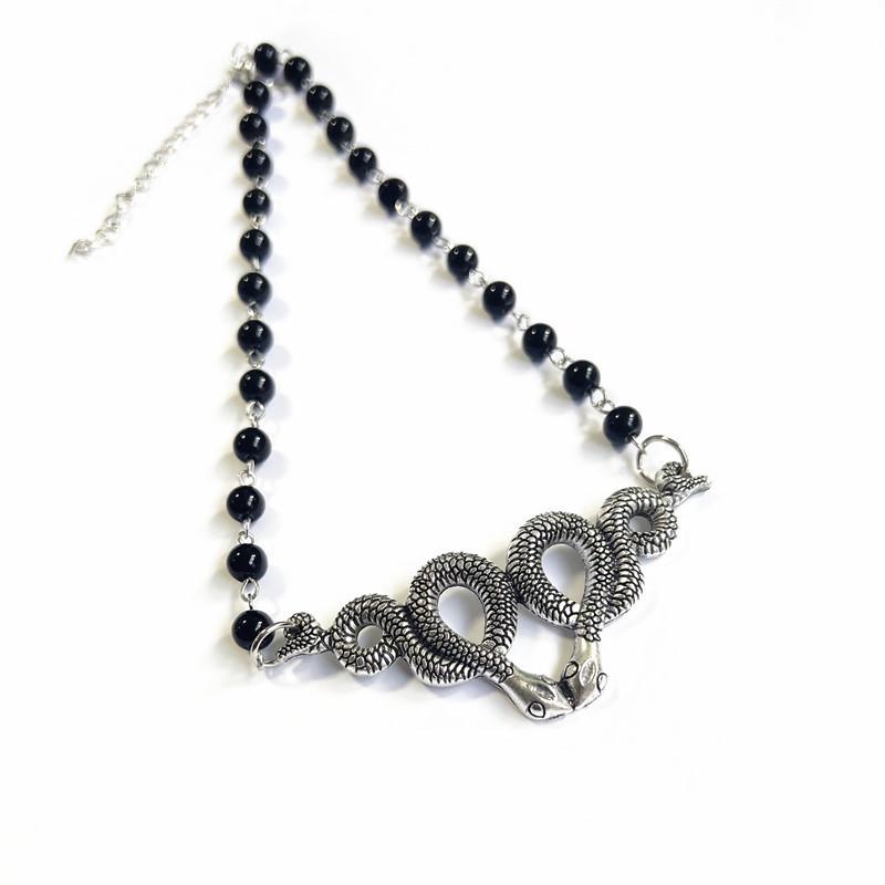 Gothic Cobra Necklace