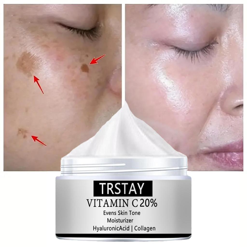 Vitamin-nourishing Moisturizing and Translucent Cream, Gentle and Non-irritating, Brightens Skin Tone, Reduces Fine Lines, and Improves Damaged Skin