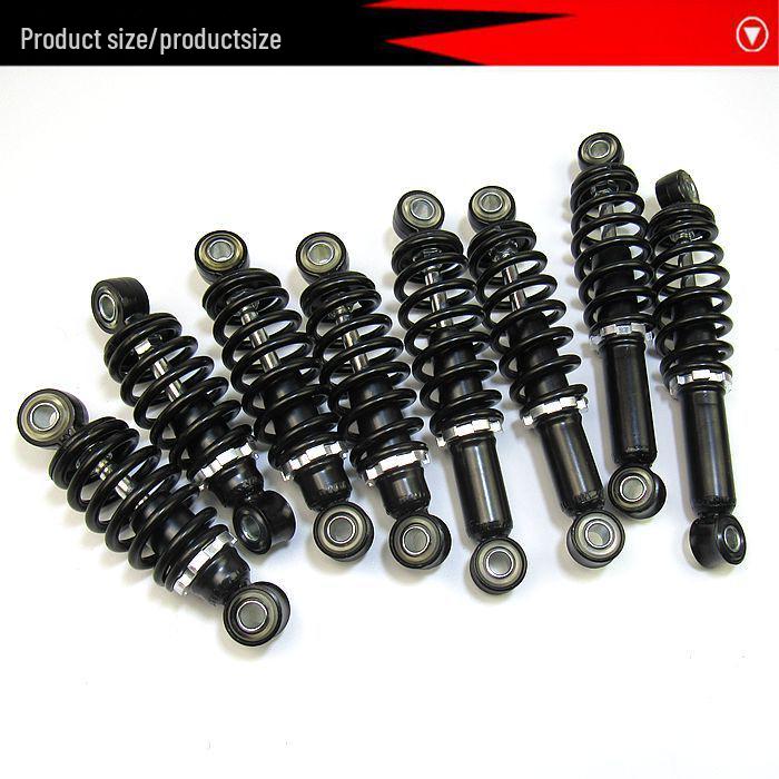Electric Bicycle Rear Shock Absorber - Modified Spring for Enhanced Performance