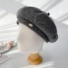 Women's Adjustable Basic Cotton Beret Hat