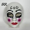 Klare Sicht Halloween Gesichtsmaske Gruselig für Erwachsene, Horror Realistisch Cosplay Party Sichtfeld Zubehör, Unheimlich Vollmaske Kostüm,