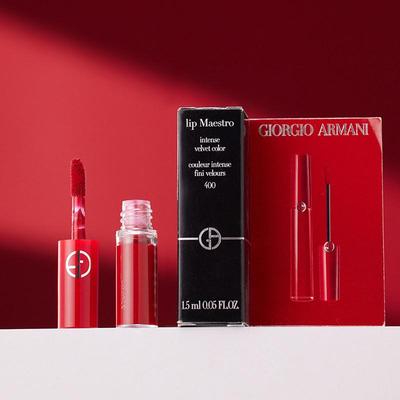 Armani Lip Maestro #400 Velvet Lip Gloss 1.5g Mini