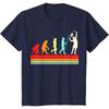Padel Evolution Lustiges Padel-Design Geschenkidee Tennis Padel Tennis T-Shirt Lustige T-Shirts Kurzarm T-Shirt T-Shirt für Männer
