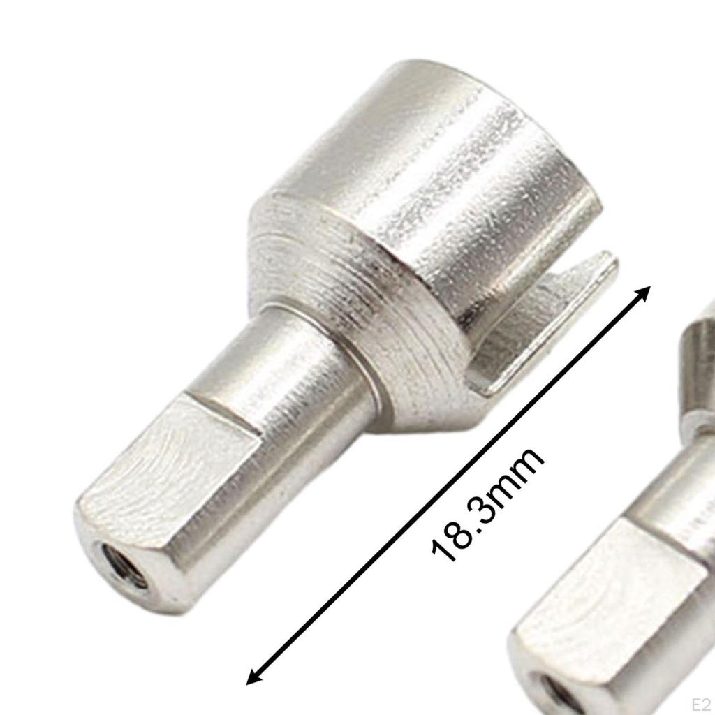2 Pieces RC Car Differential Cup Spare Parts Metal 124008-2729 for 124008 124010 Truck