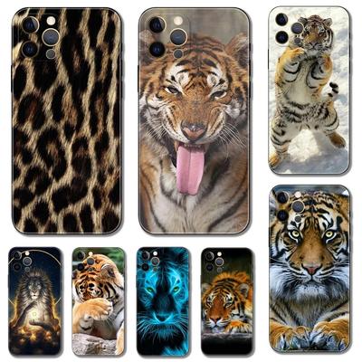 Tier Tiger Handyhülle für iPhone Samsung Galaxy Redmi Xiaomi Oppo OnePlus Note SA 7 8 9 10 11 12 13 14 20 21 22 23 53 54 Pro Max Ultra TPU Soft