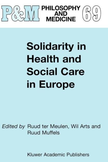 The Solidarity In Health and Social Care In Europe : 69 Book