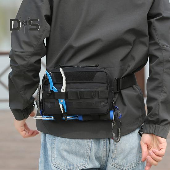 Rybářská náprsní taška Vodotěsná Oxford látka Lehká vesta Vak Velkokapacitní Outdoor Kempování Turistika Lov Rybářské vybavení Batoh