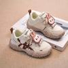 Youth style shoes Lightweight Anti-Slip Kids Sneakers Girls Boys Toddler Casual Sport Shoes With Sole Rubber PU Upper Fall