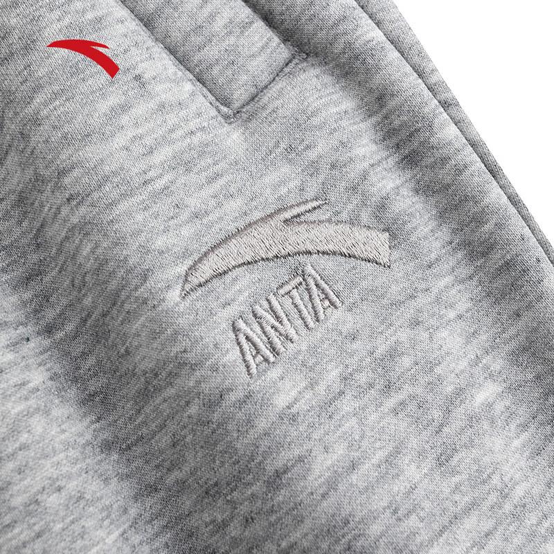Anta Men's Fleece-Lined Winter Sweatpants