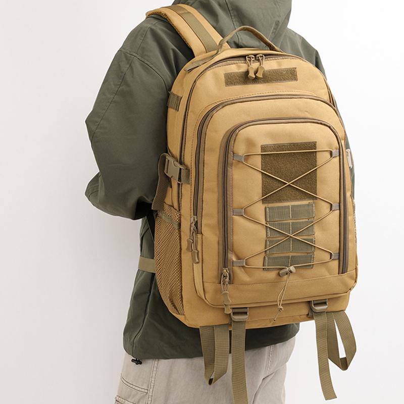 Tactical Backpack for Men 60L Army Assault Rucksack Outdoor Large Capacity Multifunctional Wear-resistant Camping Hiking Bag