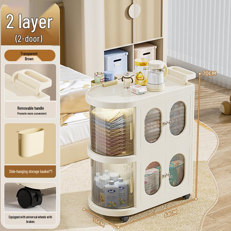 Утолщенная тележка для хранения детских принадлежностей Столик для кормления и органайзер для бутылочек Thickened Durable 10070₽