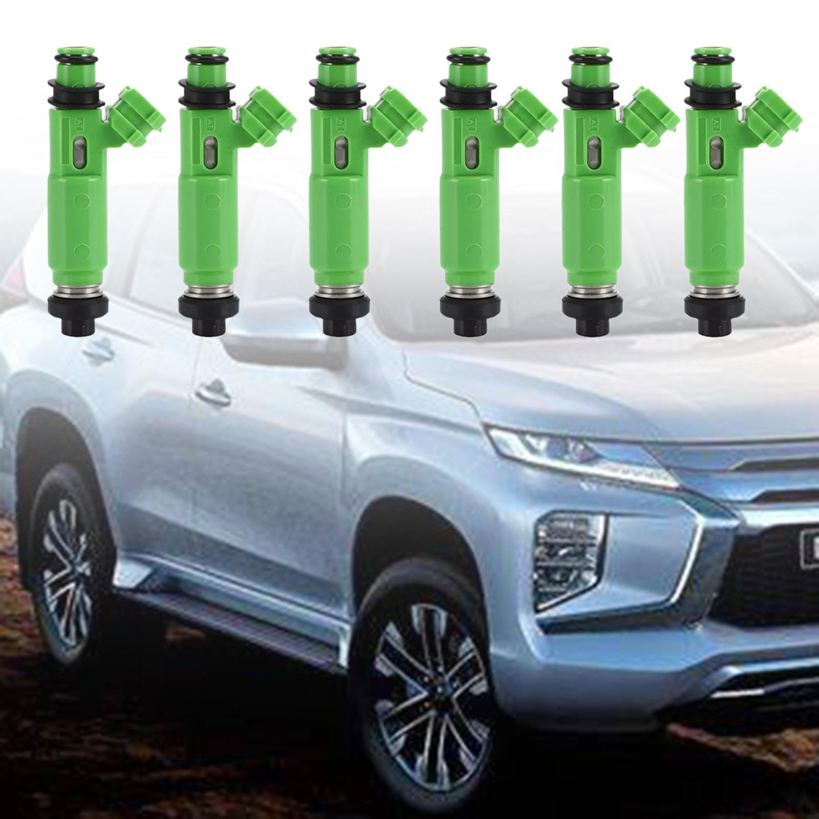 

6 шт. топливных форсунок 195500-3170 для Mitsubishi Montero Sport 3.0L V6 98