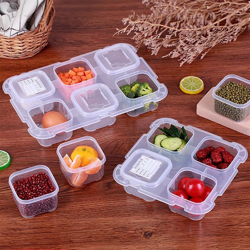 Homeglen Four-Compartment Food Sample Box