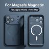 Magnetic Matte Cases For iPhone 11 12 13 14 15 16 17 Pro Max 17 Air 16 Plus For Magsafe Wireless Charge Cover Phone Accessories