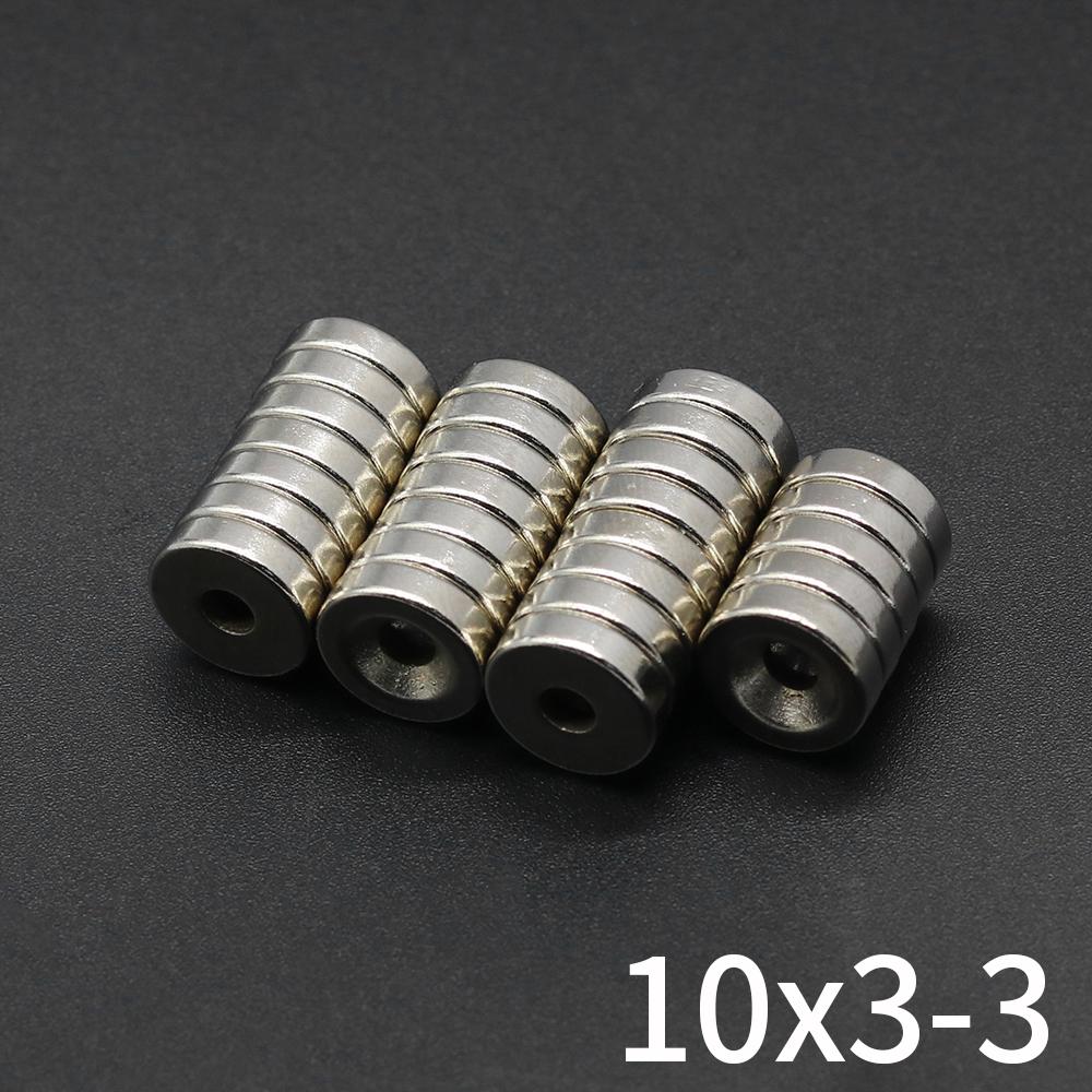 N35 Round Countersunk Hole Neodymium Magnet Strong Permanent Magnet For DIY Craft Model Hardware Fixing