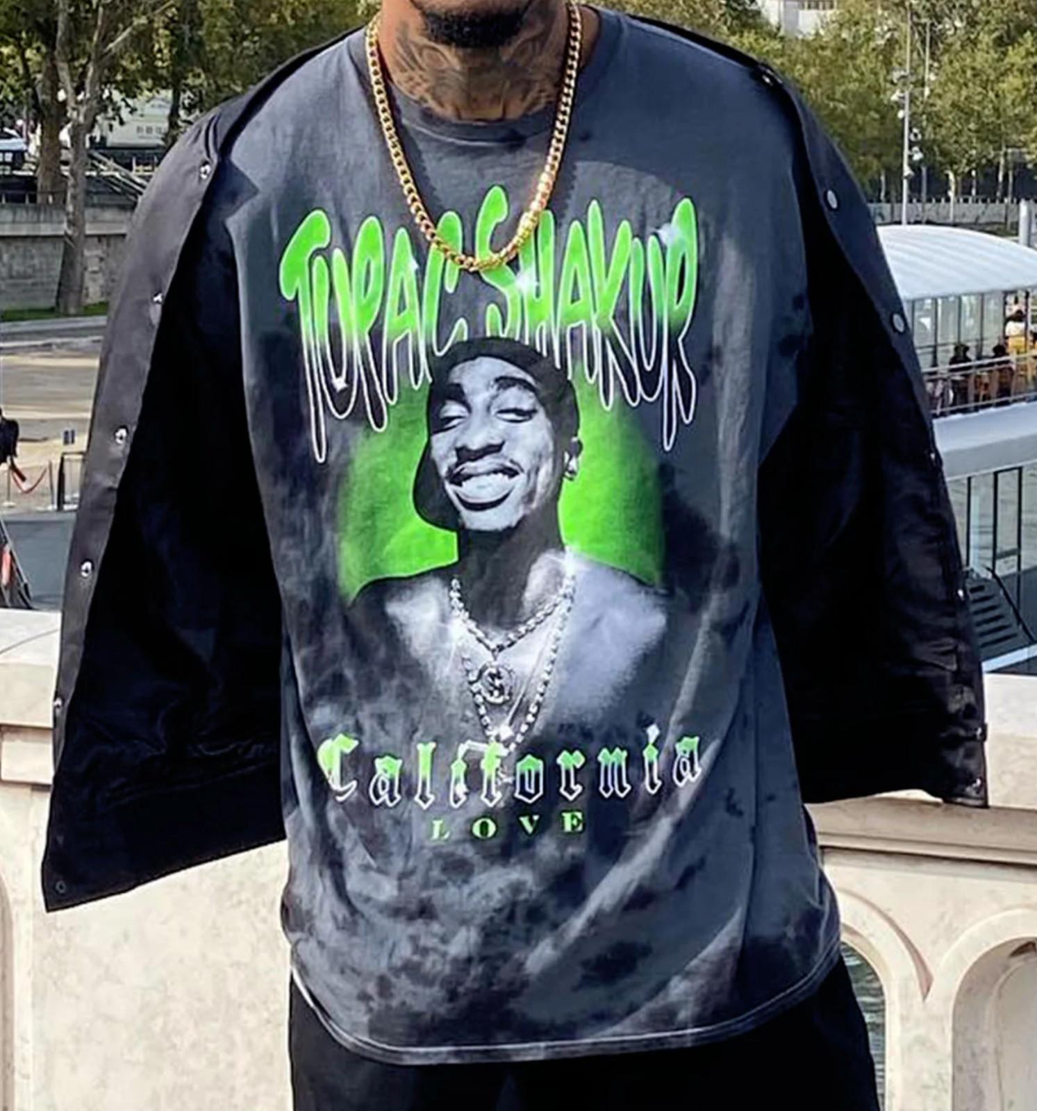 26 Poetic Justice Tupac California Love Short Sleeve Tee Shirt New Unisex T-Shirt M