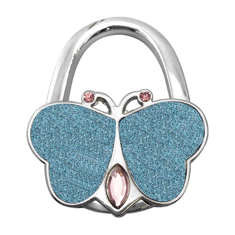 Bärbar Fjäril- Rosett Bordsväska Krok Mode Multifunktionell Vikbar Damväska Spänne Handväska Krok För Väskupphängning