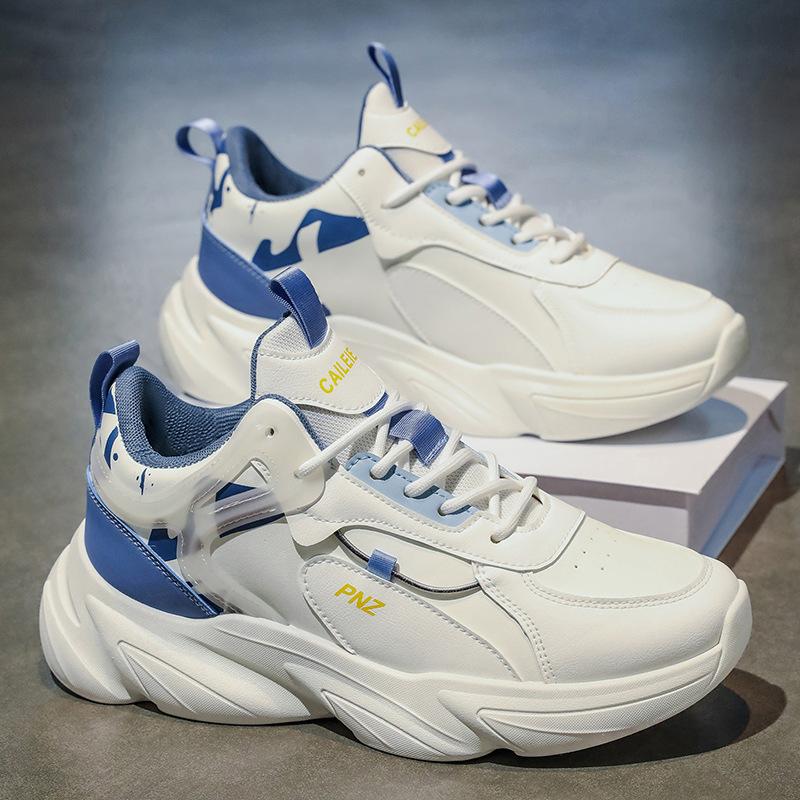 Autumn shoes new breathable sub thick-soled heightening sports shoes casual dad shoes 39