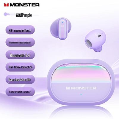 Monster MQT37 True Wireless Half In-Ear Bluetooth Earbuds