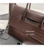 2025 Large Capacity Women's Stone Texture Retro Tote - Trendy Korean Style Handbag
