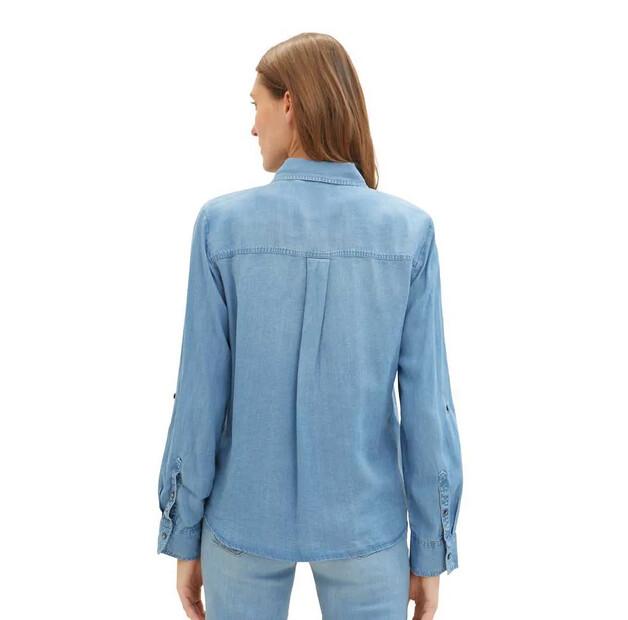 Tom Tailor 1041221 Denim Look Blouse