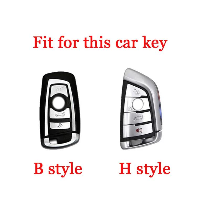 2025 Car Remote Key Case Cover Shell Fob For BMW X3 X5 X6 F30 F34 F10 F20 G20 G30 G01 G02 G05 F15 F16 1 3 5 7 Series Auto Ac