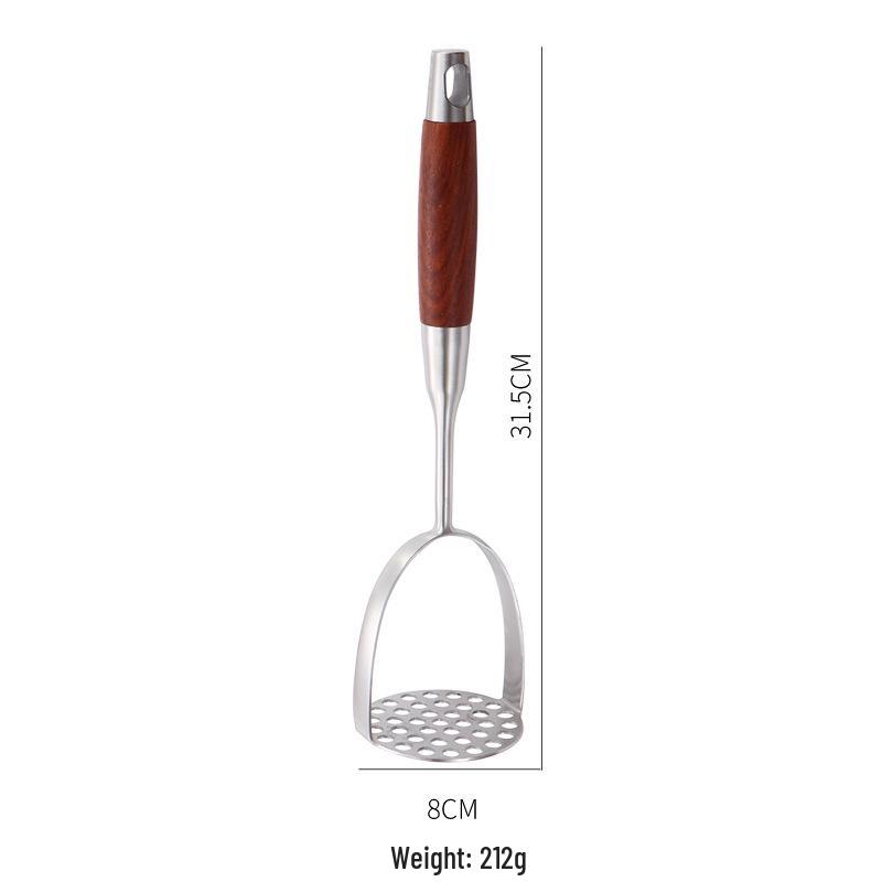 304 Stainless Steel Multifunctional Potato and Pumpkin Masher for Baby Food