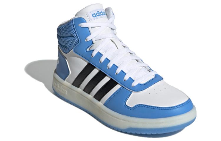 Adidas Hoops 2.0 Mid 'Blue White Black' Women's FV2738