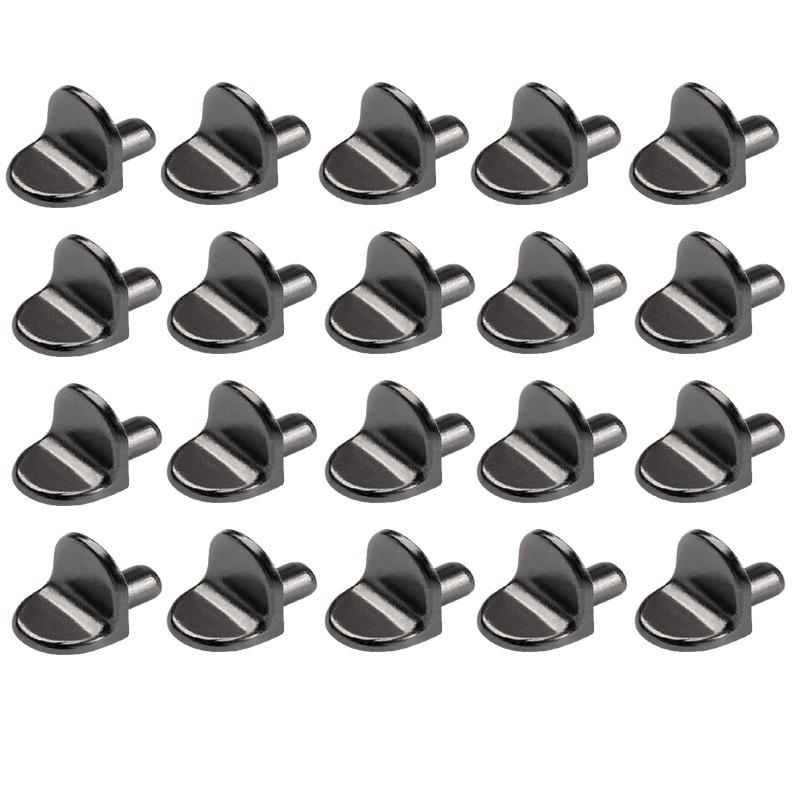 20Pcs Shelf Support Pegs L-Shaped Wardrobe Shelf Fixed Brackets Bookcase Wooden Glass Layer Board Furniture Bracket Holder