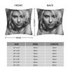 Scarletts Johanssons Pillow Cover American Actor Comfy Cushion Cover Novelty Pillow Case For Couch Sofa Bedroom