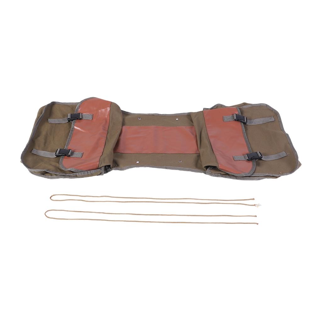 Fahrrad-Gepäckträgertasche 30 35L Verstellbares Volumen 49KG Tragfähigkeit Reflektierende Tasche Oberes Segeltuch Fahrradtasche für Langstrecken