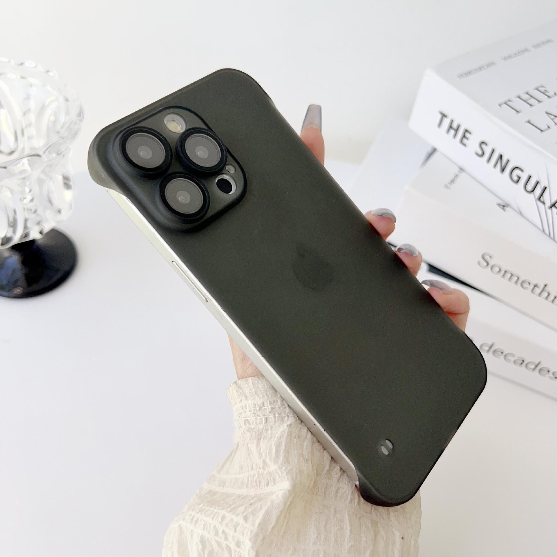 

Applicable To IPhone 16 Phone Case Frosted Ice Fog Frameless Apple 15 Promax Simple 1314 Ultra Thin New Model iPhone16