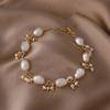Freshwater Pearls In Niche Design Bracelet Beads Beaded Simple Cold Wind Temperament Hand Jewelry
