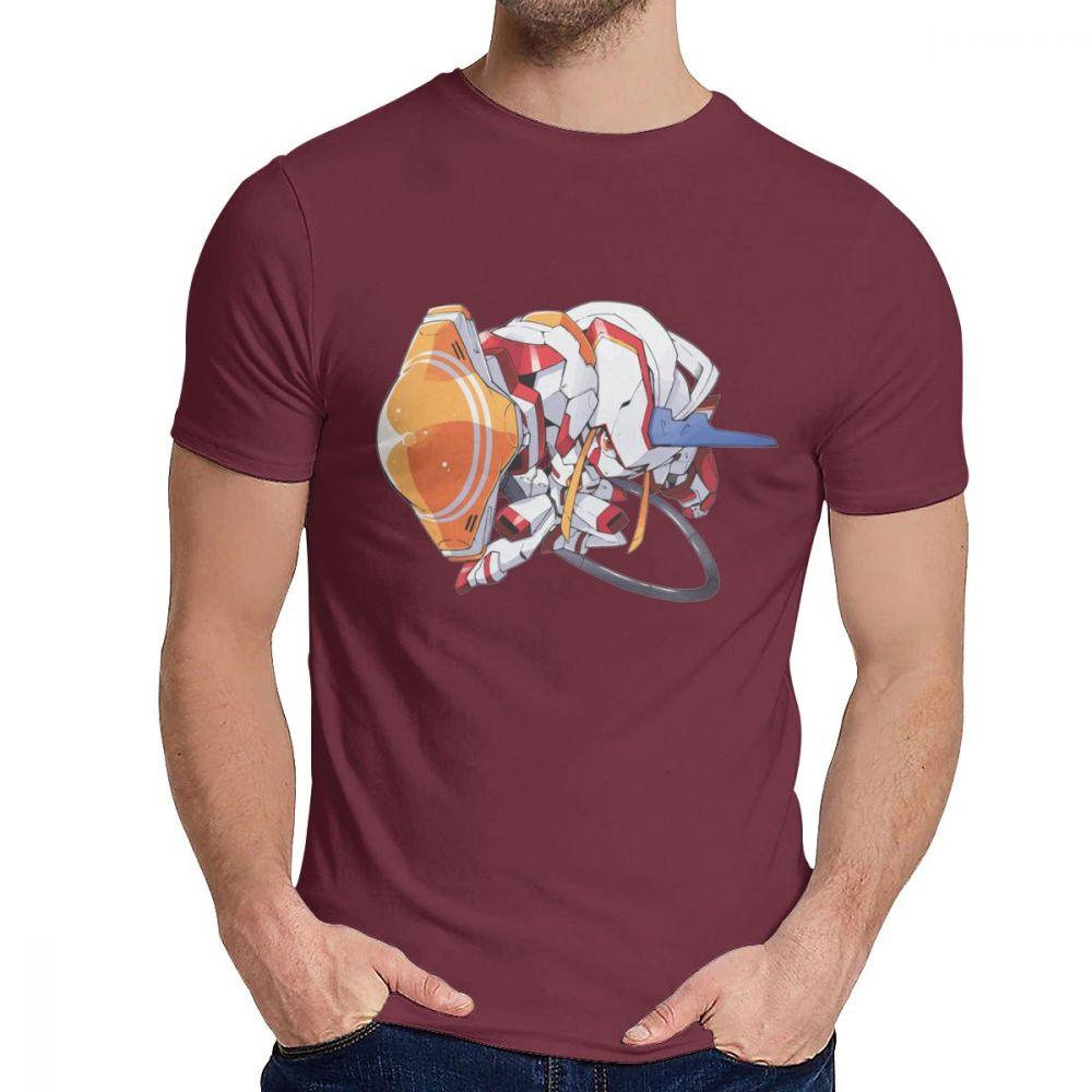 Vintage Darling In The Franxx Kentaro Yabuki Homme Tee Shirt Unisex Stylish Pure Cotton Camiseta Round