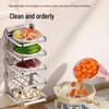 Beifu Stainless Steel Wall-Mounted 5-Tier Food Prep Rack
