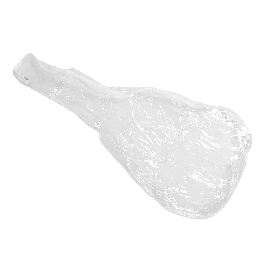 Guitar Dust Cover Transparent Water Proof PVC Guitar Dust Storage Bag for 40 41 Inches
