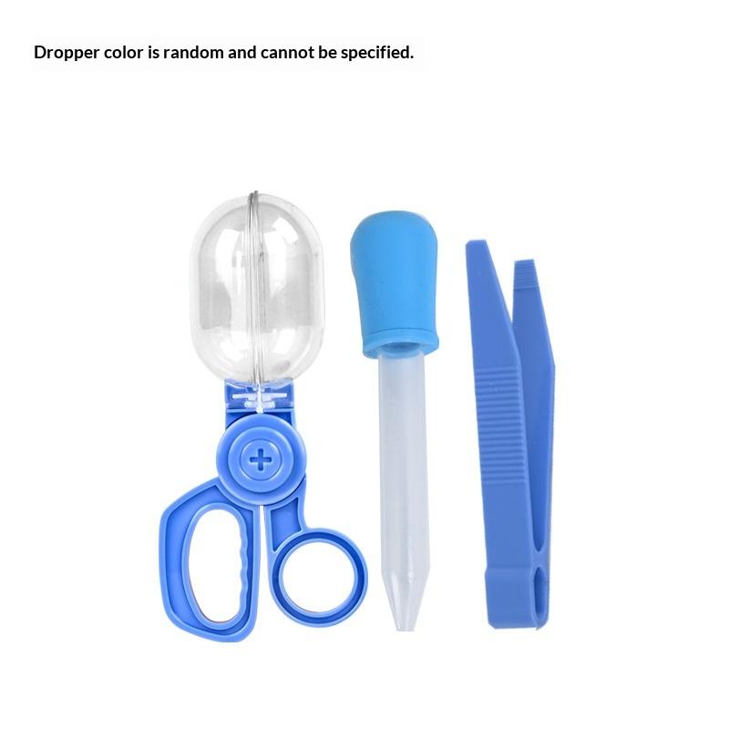

3/4Pcs Children s Outdoor Natural Exploration Insect Scissors Clip Insect Net
