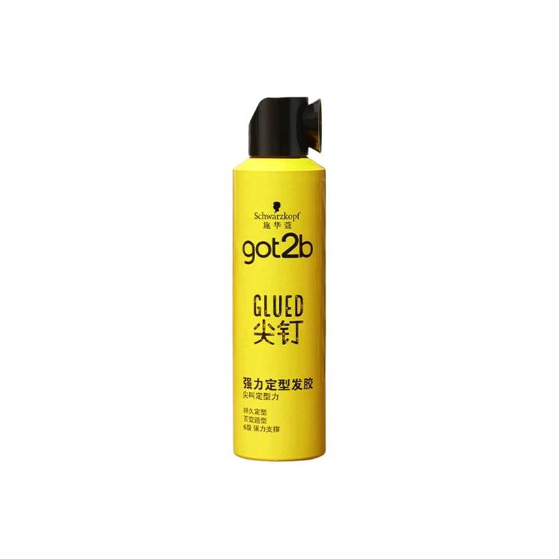 Schwarzkopf Got2b Серия Spike Мужской моделирующий лак для волос Спрей Стайлинг 250 мл без оригинальной коробки коричневый