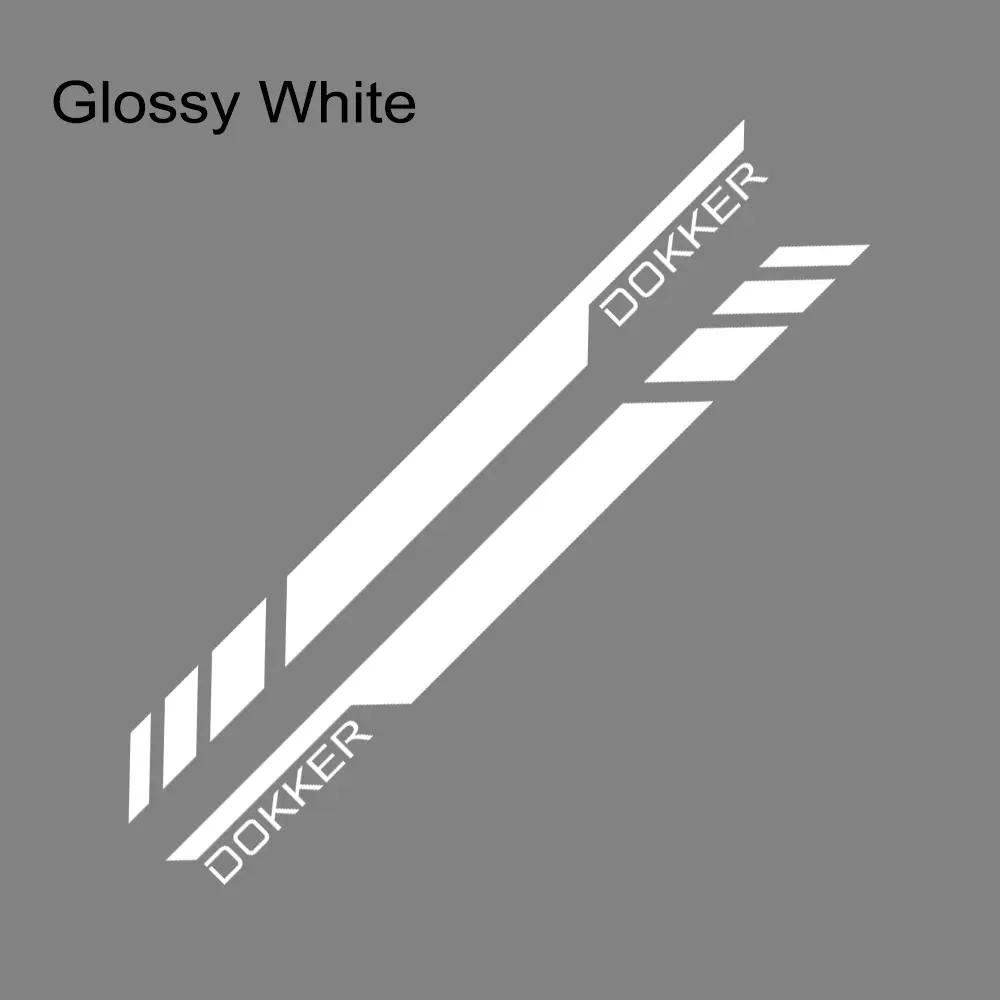 For Renault Dacia Dokker Car Stickers Camper Van Side Door Stripes Sport Line Graphics Vinyl Decor Decals Tuning Accessories