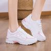 Sneakers Women's Spring and Autumn New 2025 Korean Version Flat-bottomed Lace-up Casual Shoes Dad Shoes Running Shoes