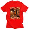 Tung Tung Tung Sahur Italian Brainrot Meme T Shirt for Men Tshirt Casual Sumer Short Sleeve Tee Shirt Loose Fit Clothing Gift