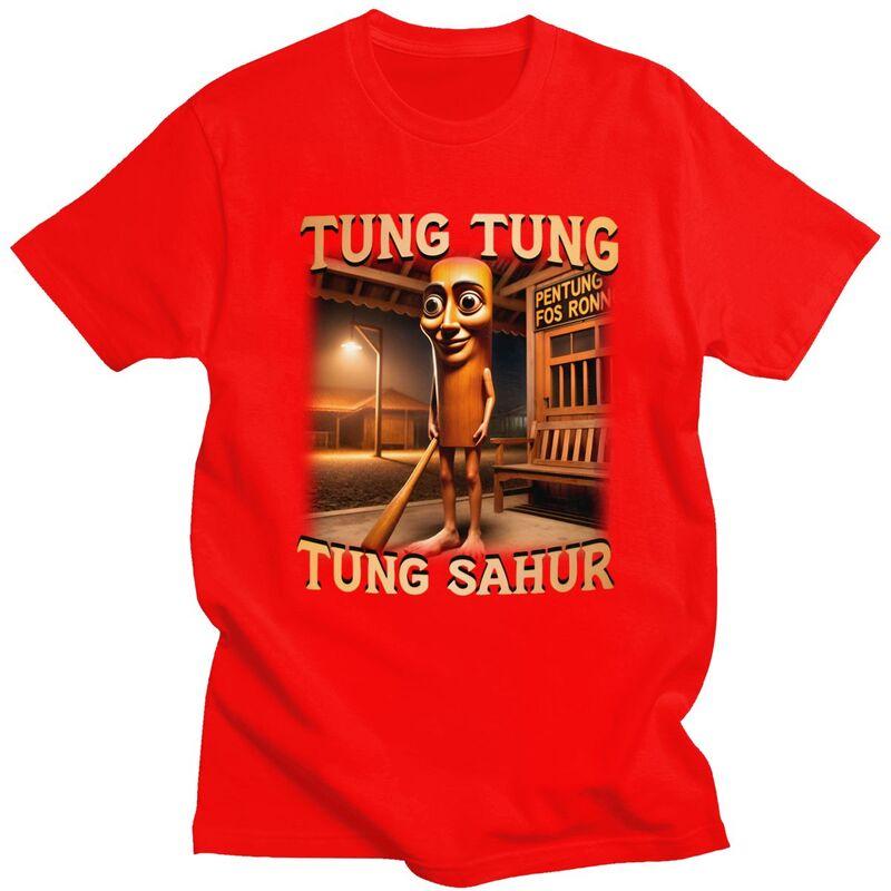 

Tung Tung Tung Sahur Italian Brainrot Meme T Shirt for Men Tshirt Casual Sumer Short Sleeve Tee Shirt Loose Fit Clothing Gift S